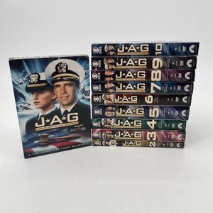 JAG Complete Series Seasons 1-10 DVD 55-Disc TV Show CBS